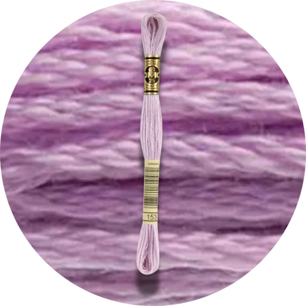 Mouliné Spécial 25 Bleu/Violet 0153