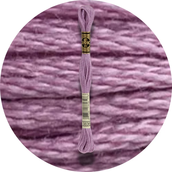 Mouliné Spécial 25 Bleu/Violet 3836