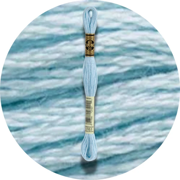 Mouliné Spécial 25 Bleu/Violet 3761