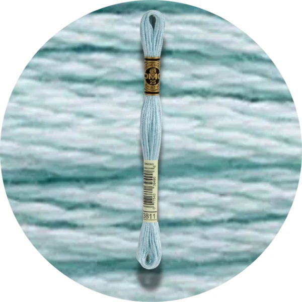 Mouliné Spécial 25 Bleu/Violet 3811