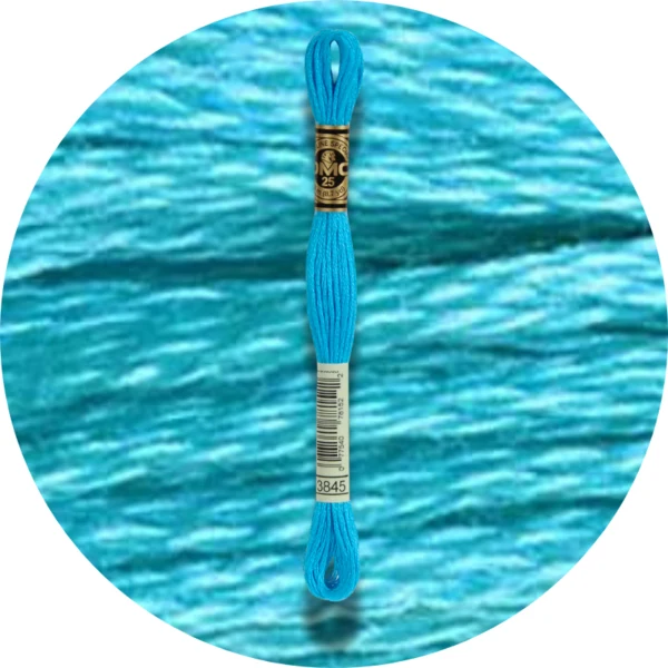 Mouliné Spécial 25 Bleu/Violet 3845