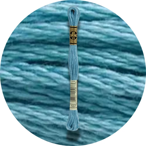 Mouliné Spécial 25 Bleu/Violet 0597