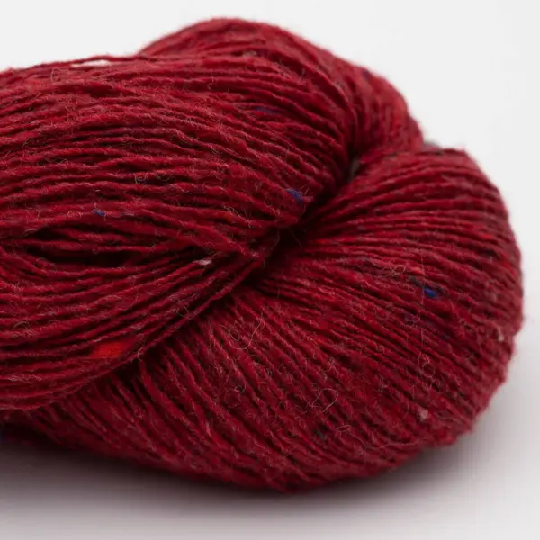 BC Garn Loch Lomond Lace GOTS 11 Rouge feu
