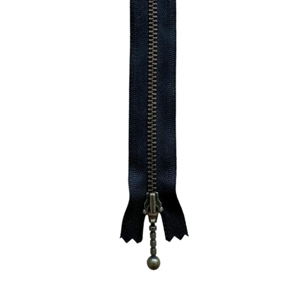YKK Fermeture Éclair Fixe Laiton Antique 4 mm 15 cm 580