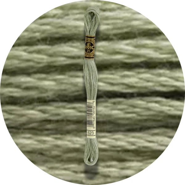 Mouliné Spécial 25 Vert 0523