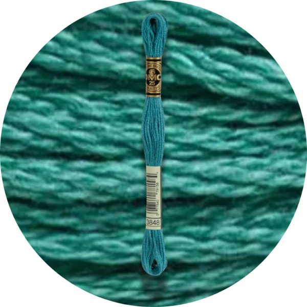 Mouliné Spécial 25 Vert 3848