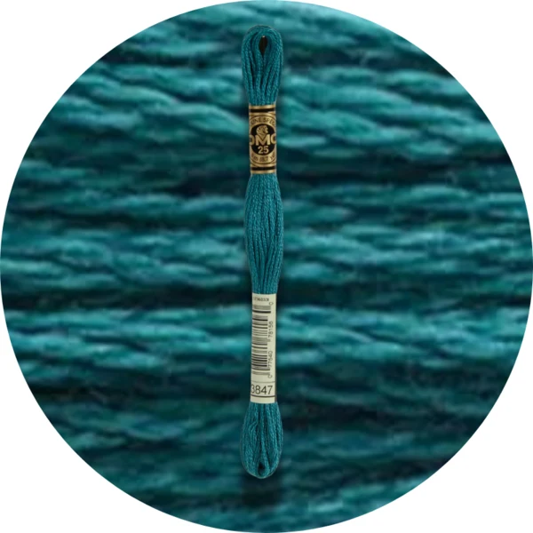 Mouliné Spécial 25 Vert 3847