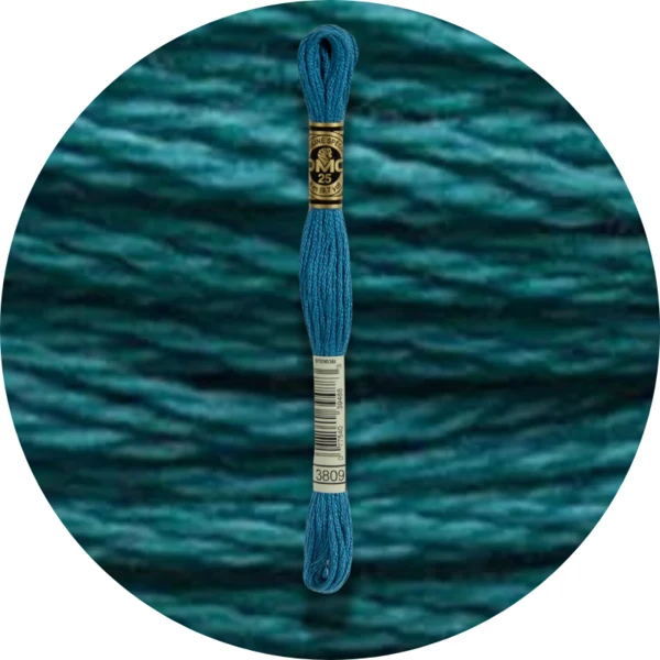 Mouliné Spécial 25 Vert 3809