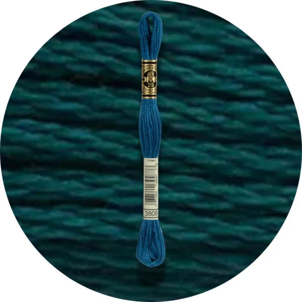 Mouliné Spécial 25 Vert 3808