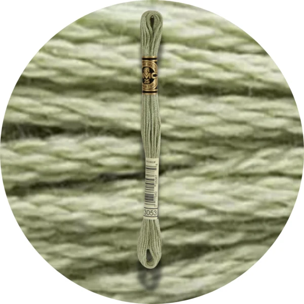 Mouliné Spécial 25 Vert 3053