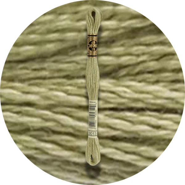 Mouliné Spécial 25 Vert 3013