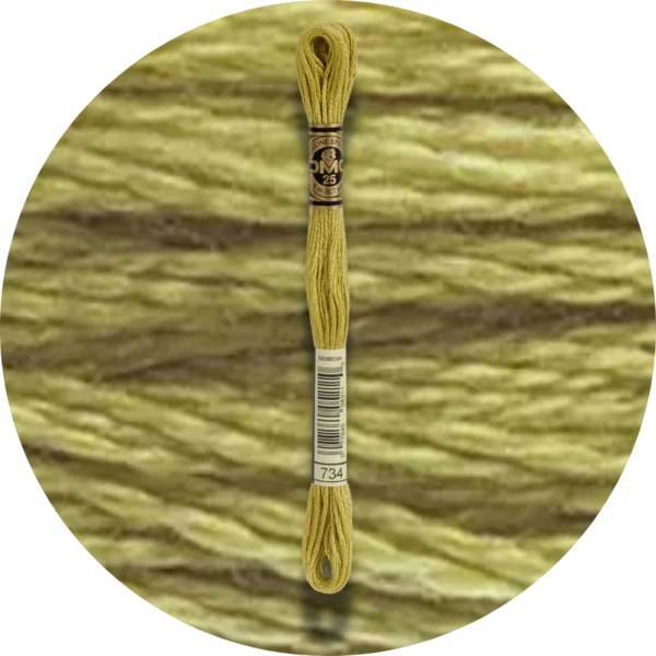 Mouliné Spécial 25 Vert 0734
