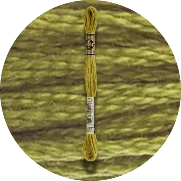 Mouliné Spécial 25 Vert 0733