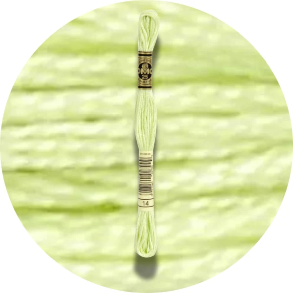 Mouliné Spécial 25 Vert 0014