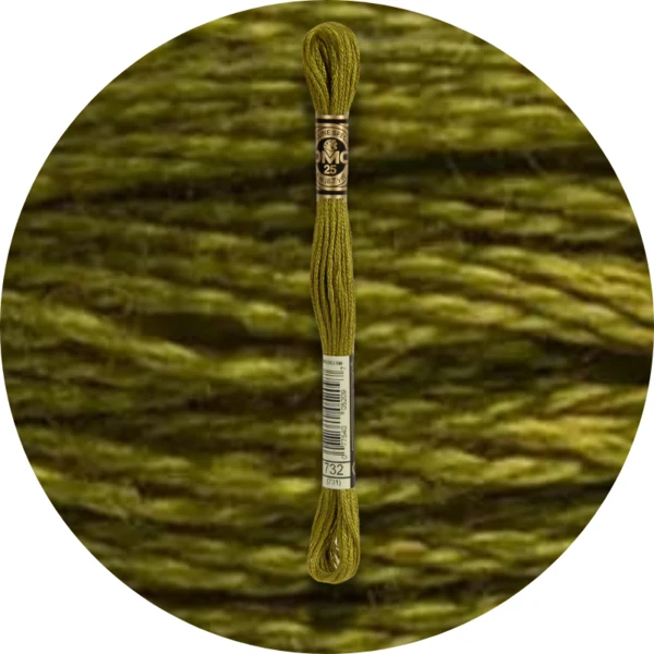 Mouliné Spécial 25 Vert 0732