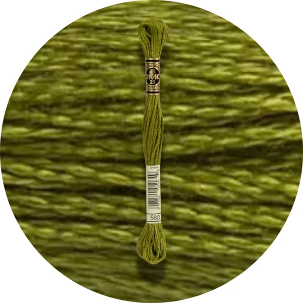Mouliné Spécial 25 Vert 0580