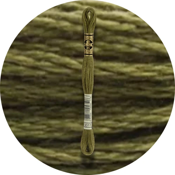 Mouliné Spécial 25 Vert 3011