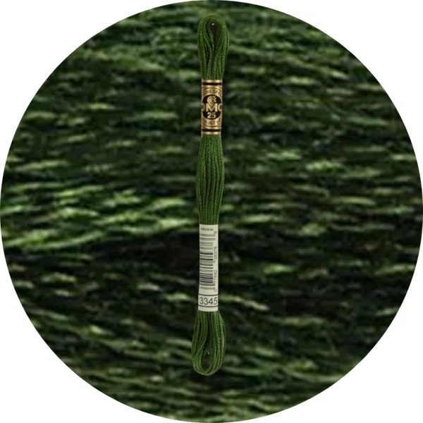 Mouliné Spécial 25 Vert 3345