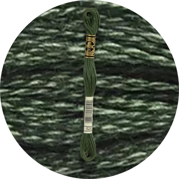 Mouliné Spécial 25 Vert 0520