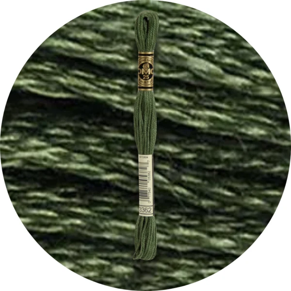 Mouliné Spécial 25 Vert 3362