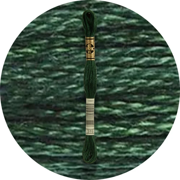 Mouliné Spécial 25 Vert 0319