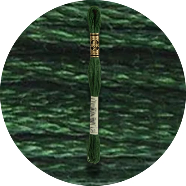 Mouliné Spécial 25 Vert 0895