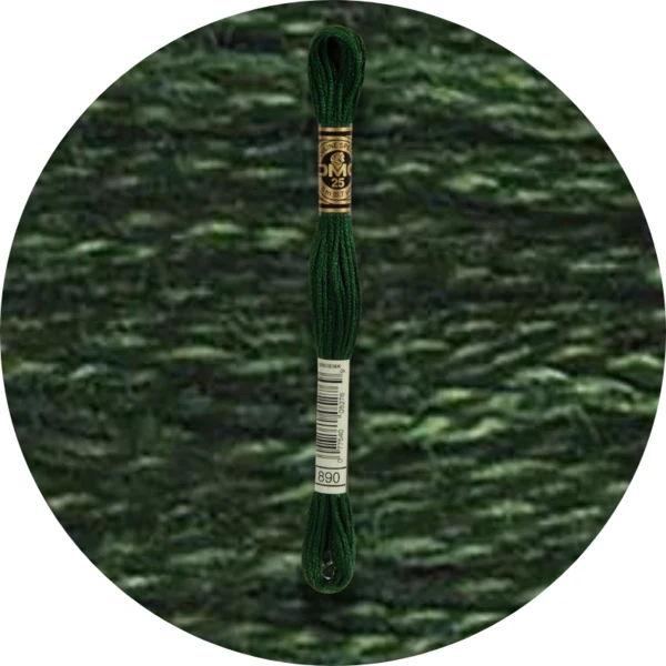 Mouliné Spécial 25 Vert 0890
