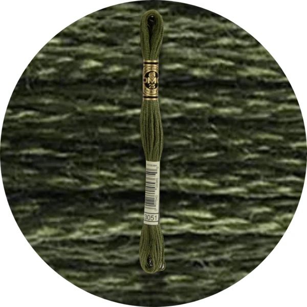 Mouliné Spécial 25 Vert 3051