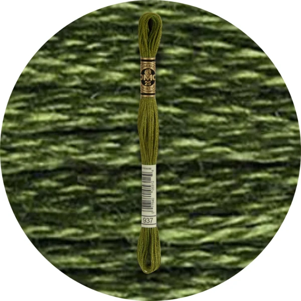 Mouliné Spécial 25 Vert 0937