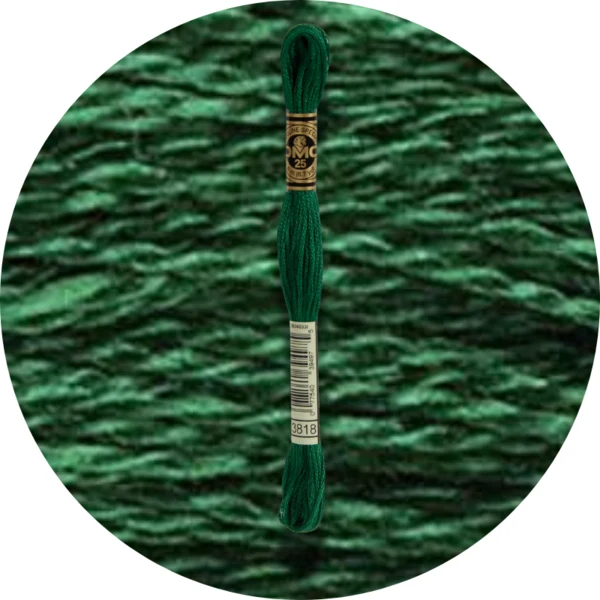 Mouliné Spécial 25 Vert 3818