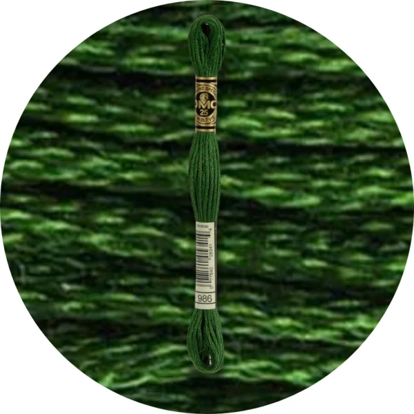 Mouliné Spécial 25 Vert 0986