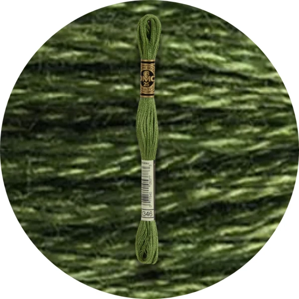 Mouliné Spécial 25 Vert 3346