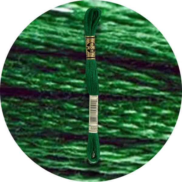 Mouliné Spécial 25 Vert 0699