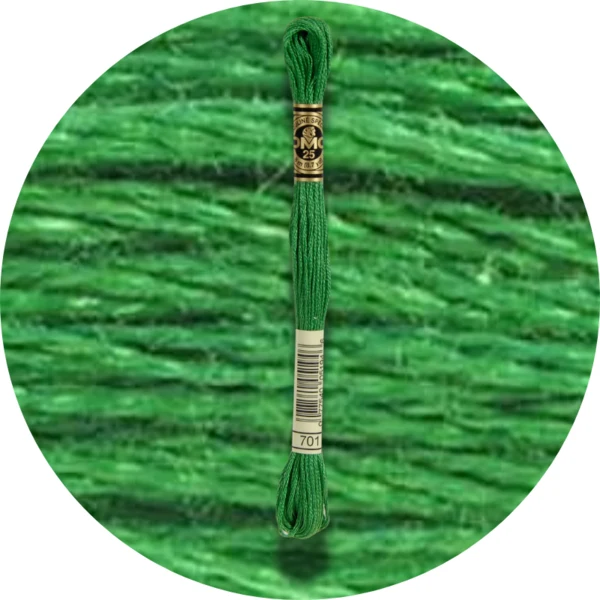 Mouliné Spécial 25 Vert 0701