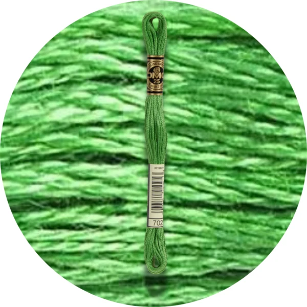 Mouliné Spécial 25 Vert 0702