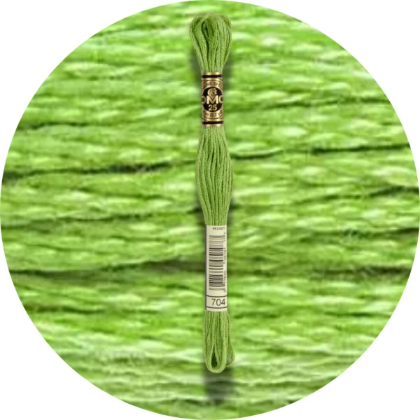 Mouliné Spécial 25 Vert 0704