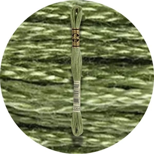 Mouliné Spécial 25 Vert 3364