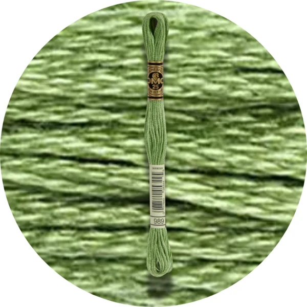 Mouliné Spécial 25 Vert 0989