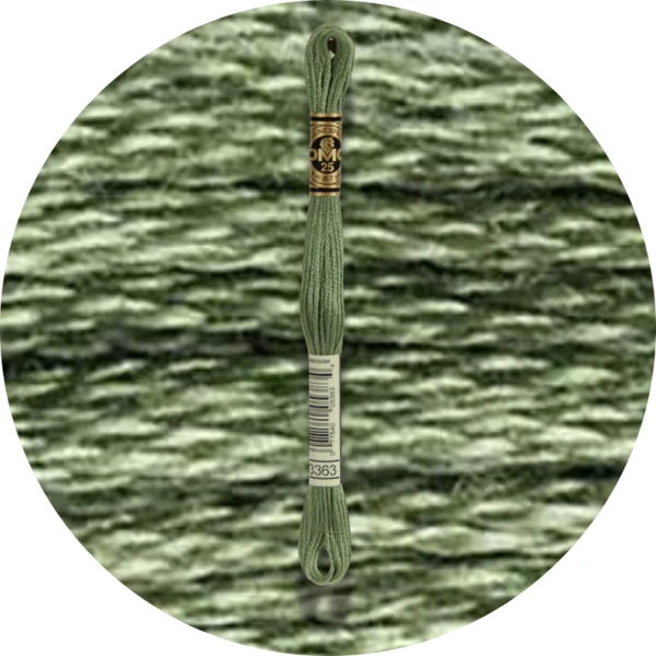 Mouliné Spécial 25 Vert 3363