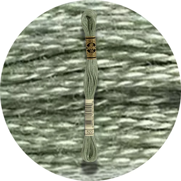 Mouliné Spécial 25 Vert 0522