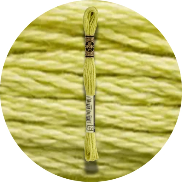 Mouliné Spécial 25 Vert 3819