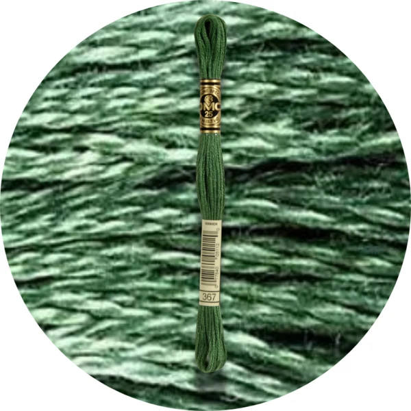 Mouliné Spécial 25 Vert 0367