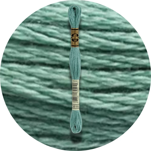 Mouliné Spécial 25 Vert 3816