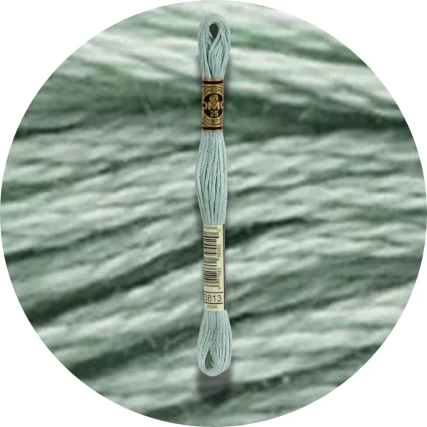 Mouliné Spécial 25 Vert 3813