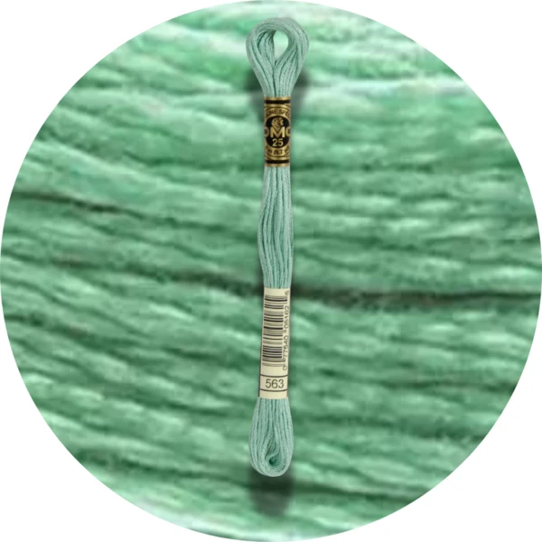 Mouliné Spécial 25 Vert 0563