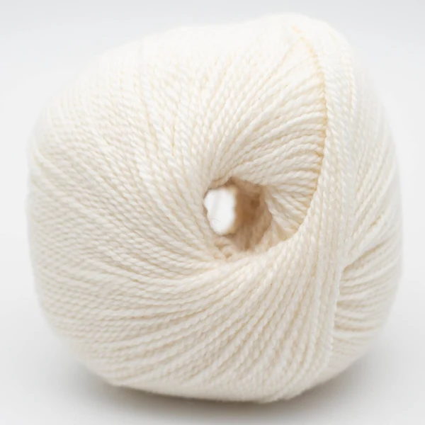 BC Garn Semilla Silkbloom GOTS 001 Blanche-Neige