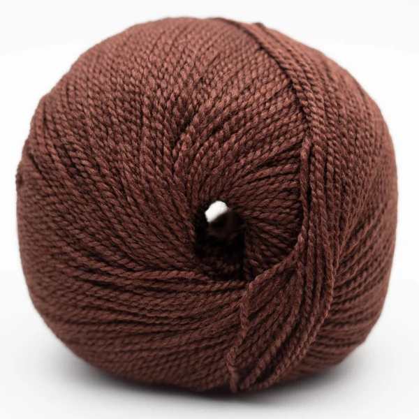 BC Garn Semilla Silkbloom GOTS 019 Brun Foncé
