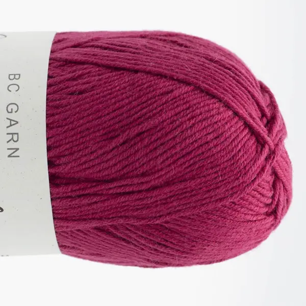 Summer in Kashmir GOTS 06 Rose framboise