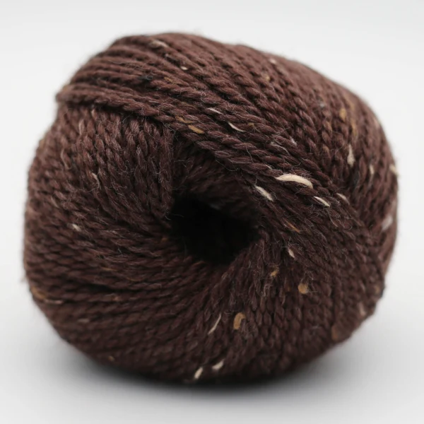 Hamelton Tweed 1 GOTS 35 Brun foncé