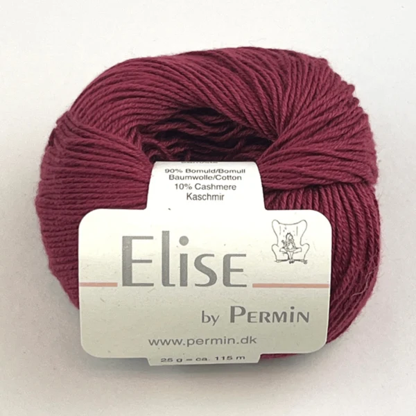 Permin Elise 32 Wijnrood